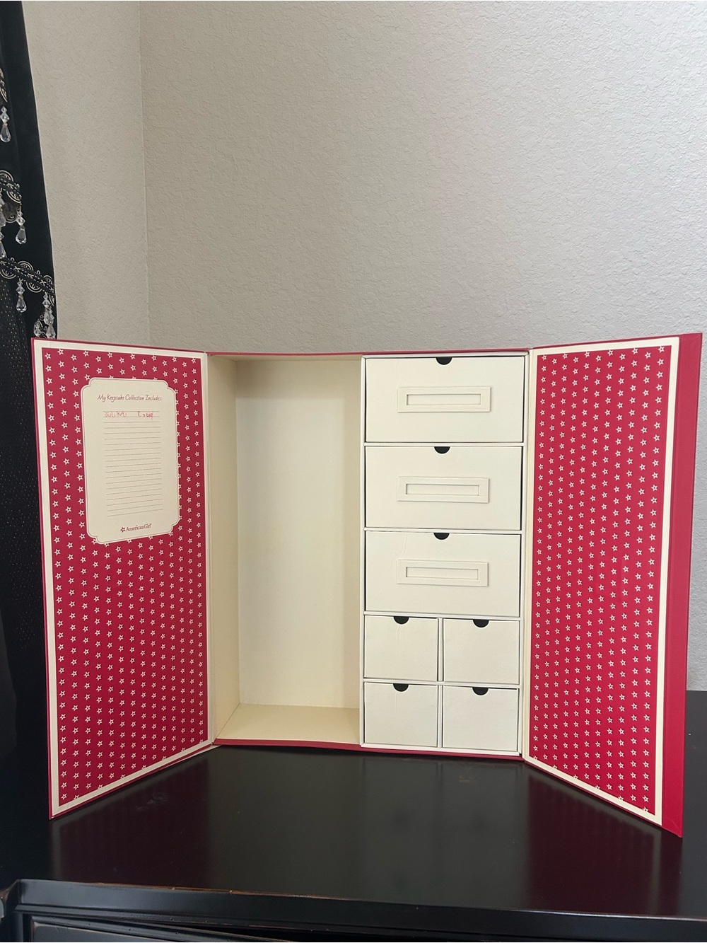 American Girl Doll Red Keepsake Box (Retired)